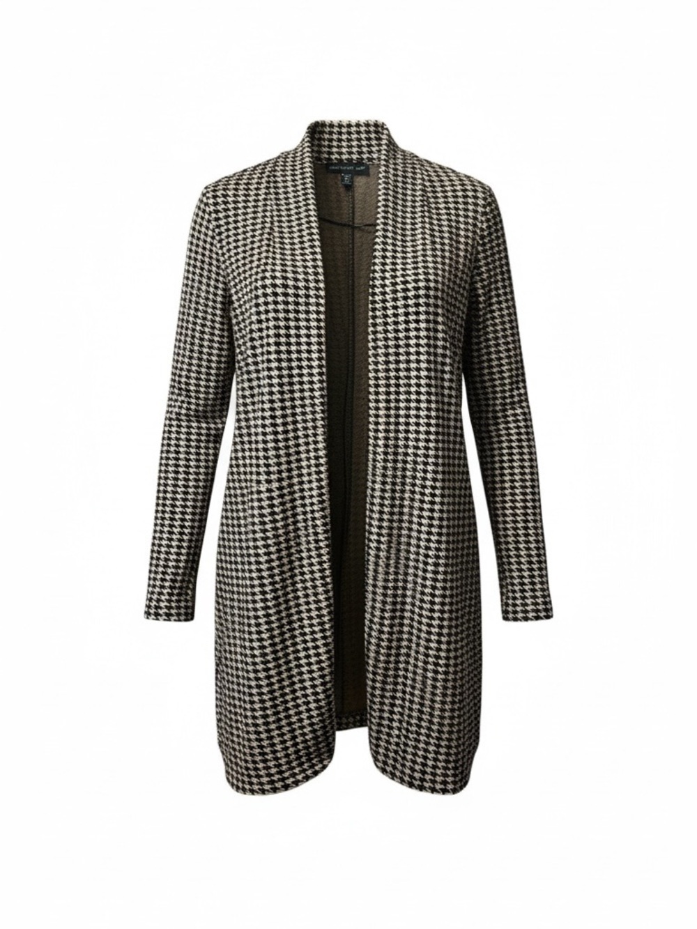 Joan Vass New York Houndstooth Cardigan – Size XXL (16)